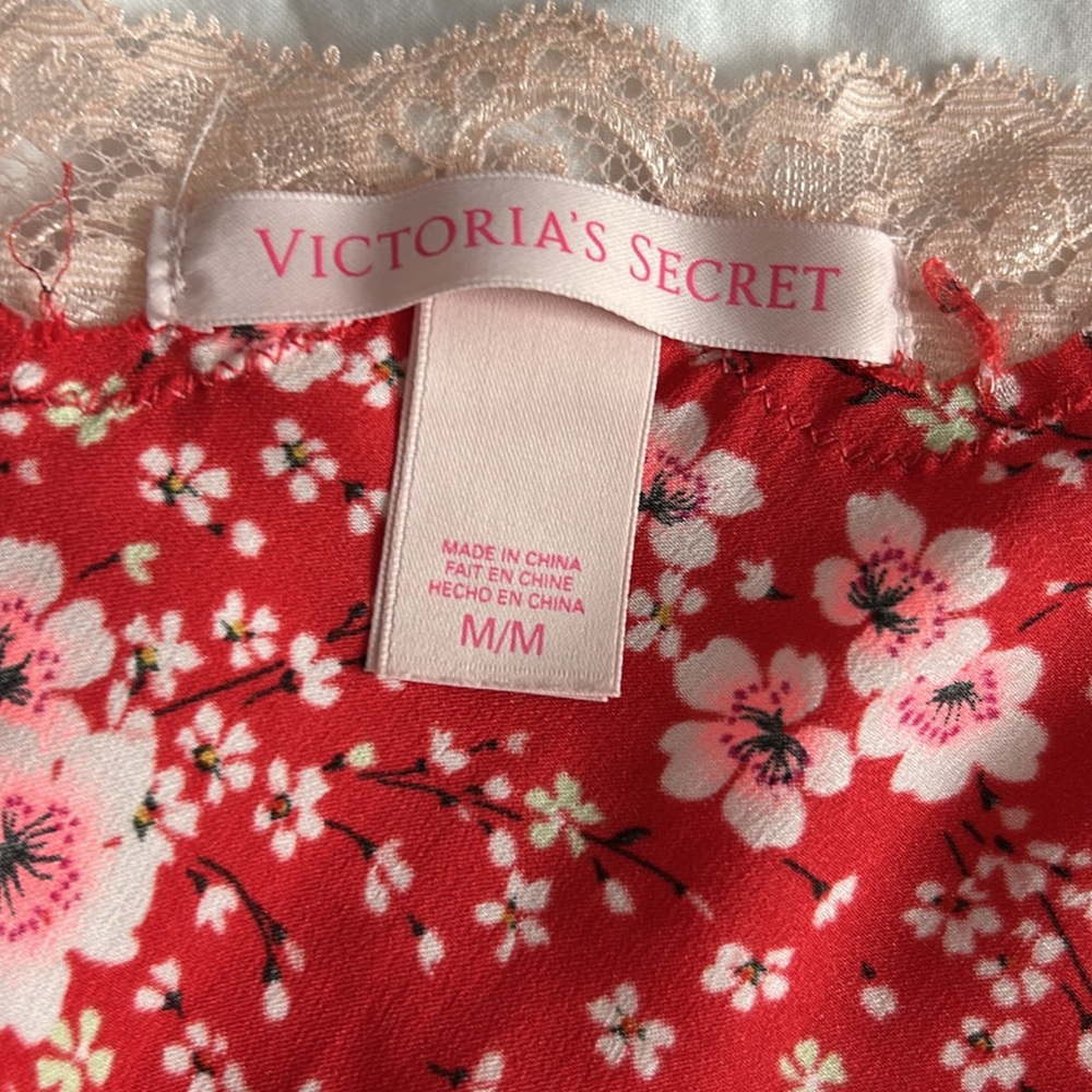 Victoria’s Secret Y2K cherry blossom mini slip dress with bows and gems Medium - Picture 7 of 17